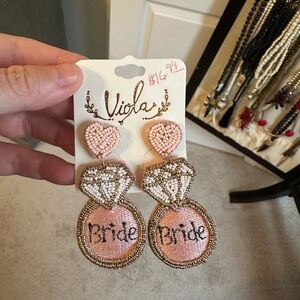 Bride earrings